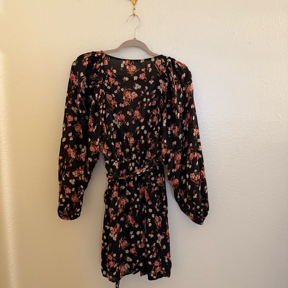 ALC Floral Black Dress - Picture 7 of 8